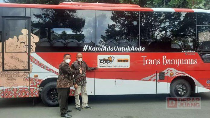 Luncurkan Bus Trans Banyumas, Sadewo Warga Banyumas Harus Bangga