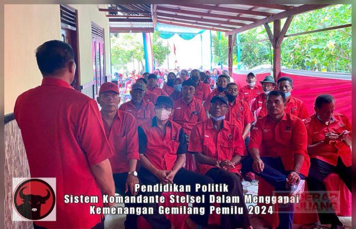 Martono Beri Pembekalan Pasukan Tempurnya Dapil 4