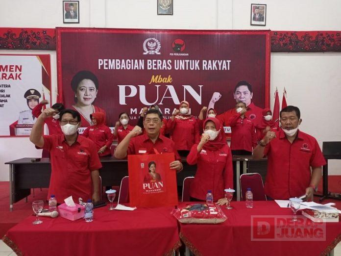 Mbak Puan Bagi 22,5 Ton Beras Premium di Kebumen (2)