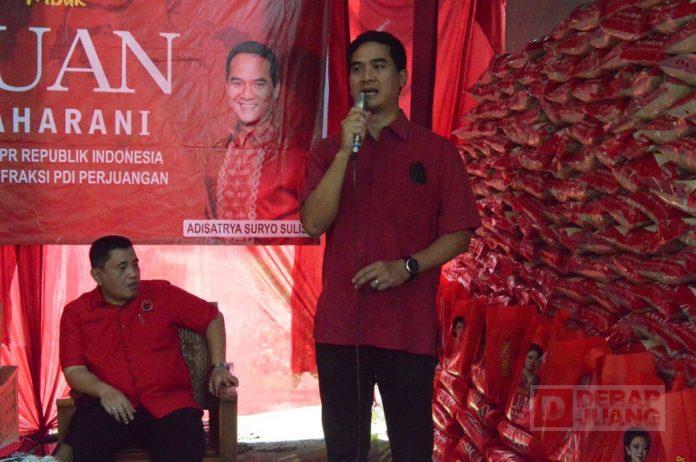 Ngobrol Bareng Warga Karangtalun, Adisatrya Kebutuhan Pangan Rakyat Harus Terjaga