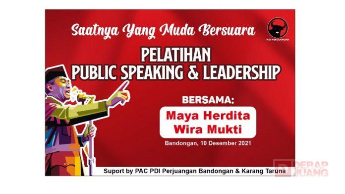 PAC Bandongan Gelar Pelatihan Public Speaking Dan Leadership