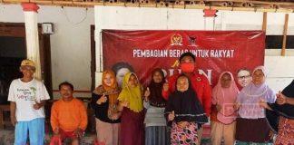 PDI Perjuangan Karanganyar Distribusikan 10 Ribu Paket Beras