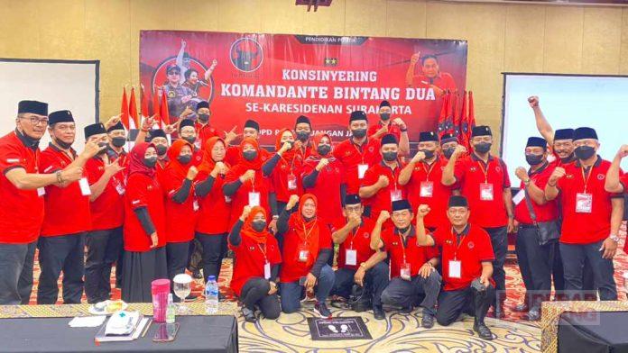 Panaskan Mesin Partai, KomandanTe Bintang Dua Klaten Ikuti Konsinyering