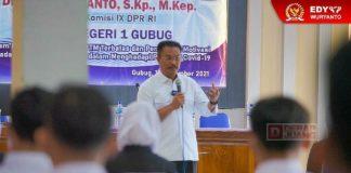 Pantau PTM, Edy Wuryanto Semangati Guru dan Siswa