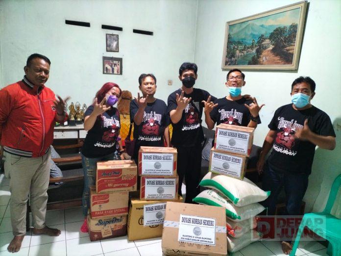 Peduli Bencana Semeru, Kader PDI Perjuangan Joyosuran Adakan Penggalangan Dana