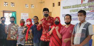 Peduli Kaum Disabilitas, Hamenang Wajar Ismoyo Berikan Santunan