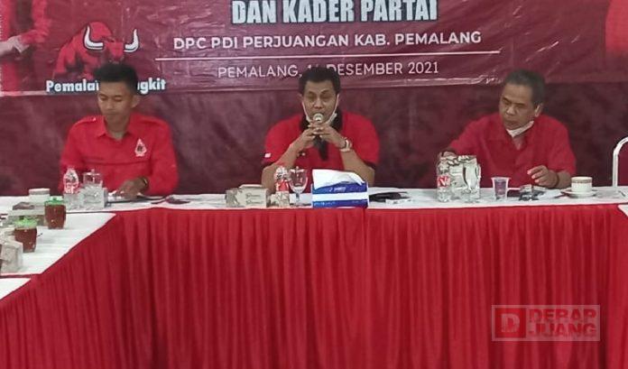 Pertemuan KomandanTe Bintang 2, Junaedi Kita Laksanakan Perintah Partai
