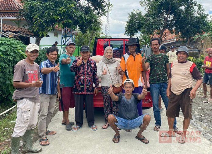 Ragil Tresna Dengan Dibangunnya Talud Jalan, Aktivitas Warga Semakin Nyaman (2)