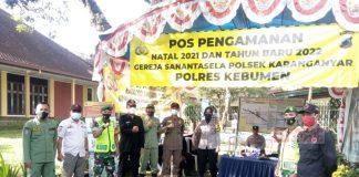 Rawat Kebhinekaan, Satgas Kebumen Ikut Amankan Gereja