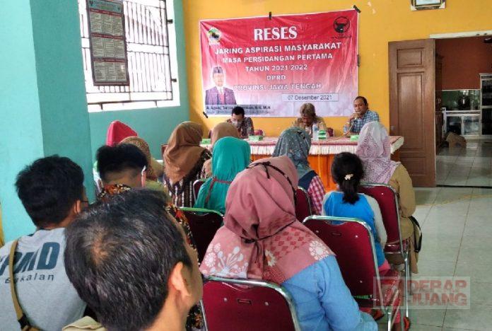 Reses, Agung Satria Hermawan Jaring Aspirasi Desa Bakalan