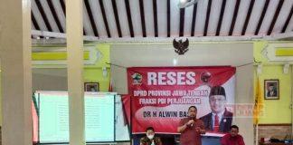 Reses, Alwin Basri Tampung Aspirasi Soal Pupuk dan Penataan Sungai Yuwana