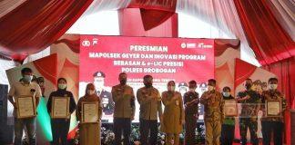 Resmikan Mapolsek Geyer, Sri Sumarni: Sebagai Semangat Maksimalkan Pengabdian