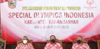 Rober Lantik Pengurus SOIna Kabupaten Karanganyar