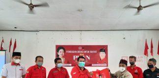 Salurkan Bantuan Beras dari Mbak Puan, DPC PDI Perjuangan Kendal Rilis Secara Simbolis