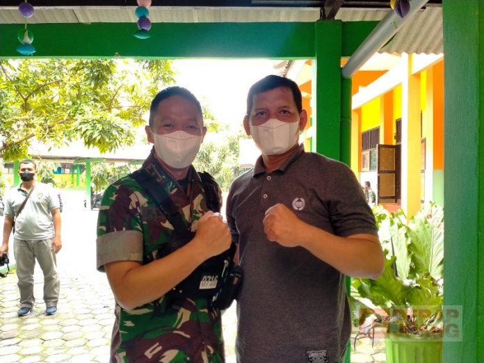 Serbuan Vaksinasi, Kolaborasi Badarodin Bersama Kodim 0716Demak