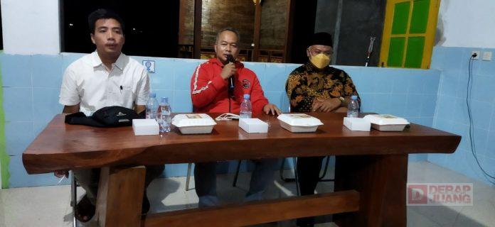 Temui Kader Ranting, Sarno Harus Tegak Lurus Instruksi Partai