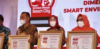 Terima Dimensi Smart Environment, Sri Sumarni: Kerja Keras Bersama