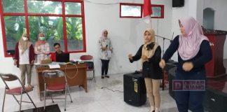 Terjun Langsung, Tatiek Latih Protokoler Kader Juang Demak