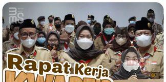 Terus Beri Bakti Bagi Negeri, Itulah Pesan Mbak Eisti pada Rakor Kwartir Demak