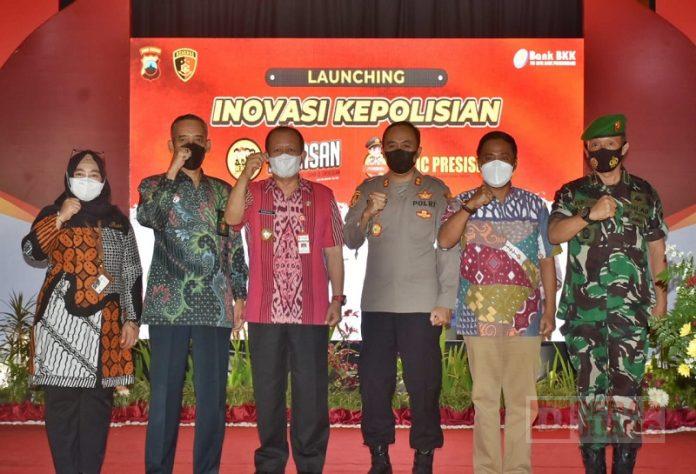 Wakil Bupati Grobogan, Apresiasi Inovasi Polri (E-LIC)
