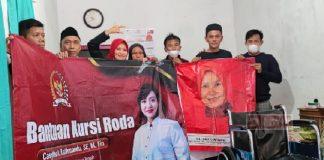 Aksi Kemanusiaan, KomandanTe Bintang 2 Brebes Salurkan Kursi Roda