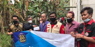 Wujud Kepedulian Asfirla Kepada Korban Kebakaran di Banyumas