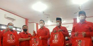 Wujud Kepedulian Mbak Puan, Bagikan 2.500 Paket Beras di Pekalongan