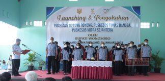 Atasi Masalah Sosial, Bupati Wonosobo Launching PUSKESOS
