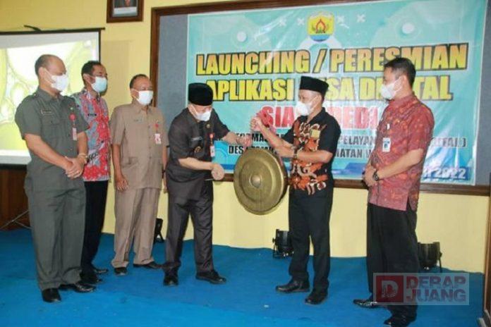 Bambang Pujiyanto Resmikan Pelayanan Desa Berbasis Digital