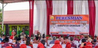 Bangunan Kelas Baru, Sri Sumarni Harap Perkuat Motivasi Siswa