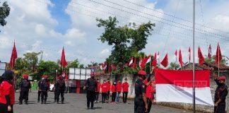 Banteng Pati Gelar Upacara HUT PDI Perjuangan