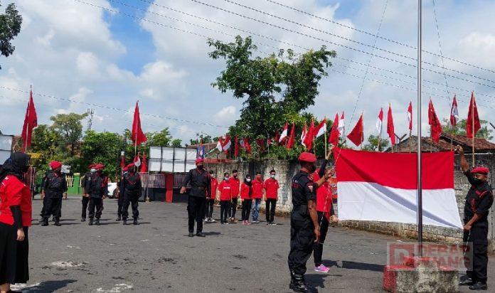 Banteng Pati Gelar Upacara HUT PDI Perjuangan