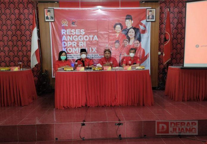 Bersama Dpc Sukoharjo, Gus Nabil Gelar Reses
