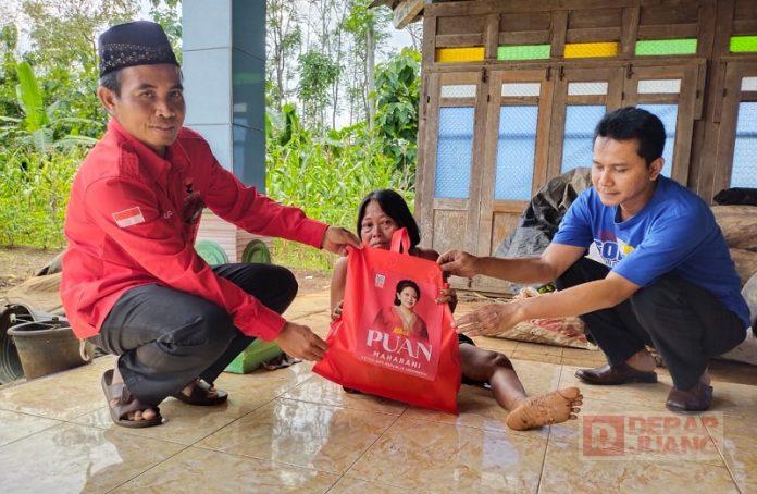Blusukan Margono Salurkan Bantuan Dari Mbak Puan