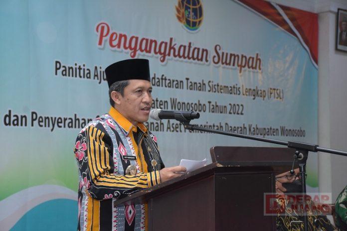 Bupati Afif Aprresiasi Terbentuknya Panitia Adjudikasi PTSL