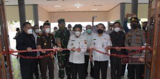 Bupati Afif Hadiri Launching Gerai Pelayanan Publik