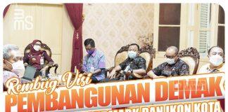 Bupati Demak Gagas Percepatan Pembangunan Landmark