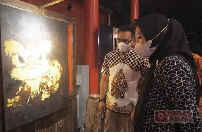 Bupati Tiwi Desa Sidareja Berpotensi Menjadi Desa Tematik Seni Budaya