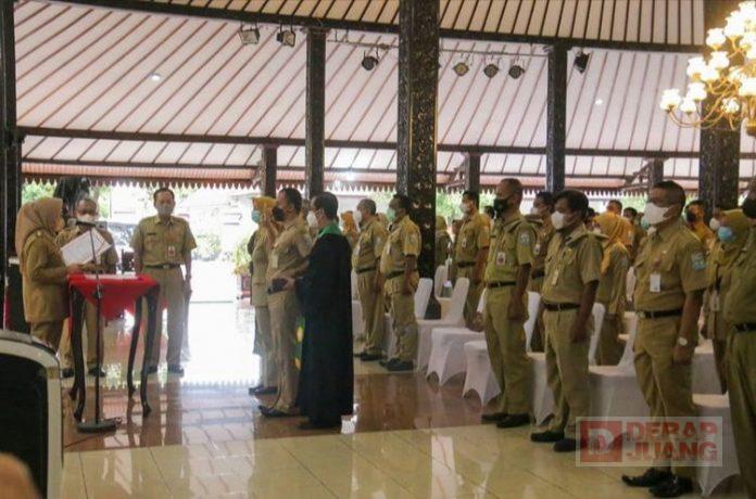 Bupati Tiwi Lantik 219 Pejabat di Lingkungan Pemkab Purbalingga
