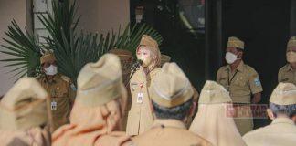 Bupati Tiwi: Tidak Hanya PNS, THL Juga Harus Tunjukkan Disiplin dan Kinerja yang Baik