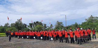 DPC PDI Perjuangan Karanganyar Gelar Upacara HUT Partai