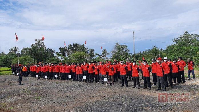 DPC PDI Perjuangan Karanganyar Gelar Upacara HUT Partai