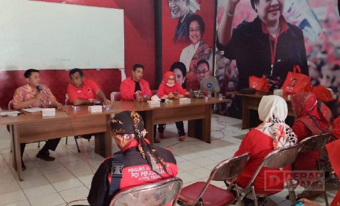 DPC PDI Perjuangan Kota Tegal Siap Semarakkan HUT Partai