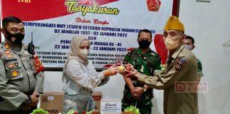 Dewi Aryani Hadiri HUT LVRI dan Pemuda Panca Marga Tegal