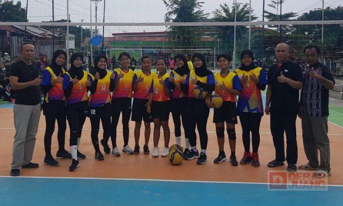 Dukung Kemajuan Atlet Bola Voli, Memet Said Teruslah Berlatih dan Tingkatkan Kapasitas