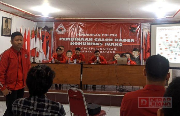 Gelar Pembinaan, AMJ Zhaka Kader Juang Harus Paham Ideologi Bangsa