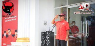 HUT Partai, Ketua DPC PDI Perjuangan Brebes: Jasmerah