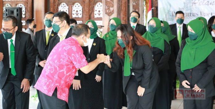 Hadiri Pelantikan Pengurus Daerah IPPAT, Ngesti Semoga Ikut Membantu Dalam Meningkatkan PAD