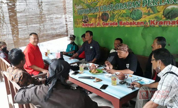 Harris Turino Jalin Silaturahmi Bareng Kades se–Kecamatan Kramat