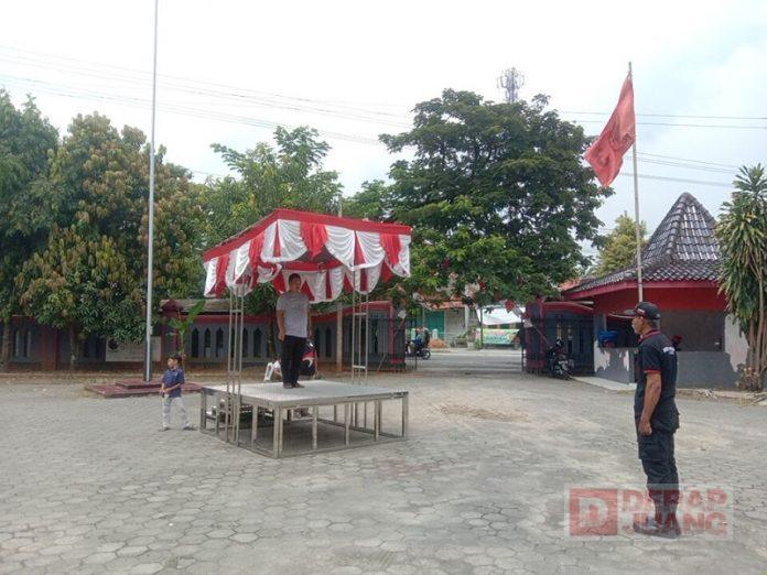 KJ Grobogan Siap Sukseskan HUT Partai Dengan Jadi Petugas Upacara